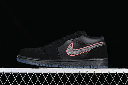 All categories Air Jordan Jordan series basketball shoes Air Jordan 1 Low Z version Air Jordan 1 Low "Red Orbit" AJ1 Joe 1 track black and red low-top cultural casual sneakers CK3022-006
